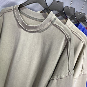 Custom acid wash trending <b>mens</b> <b>tshirt</b> with 100 percent cotton - Product Image 3