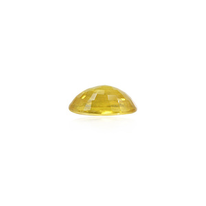 Zafiro Amarillo Natural - 16.79 Quilates, Corte Esmeralda Facetado, Ovalado Marquise, Tonos Marrón/Rojo/Rosa, Tratado Térmicamente - Product Image 2