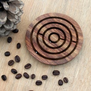 Laberinto de Madera Premium, Juego de Laberinto de Bolas, Rompecabezas Clásico, Ejercicio Mental, Desafío de Habilidad, Entretenimiento para Todos - Product Image 6