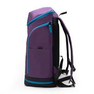 Sac à dos de luxe pour le basketball en nylon et polyester avec compartiment séparé pour le ballon, motif lettres, sac de sport 20-35L BB-0095 - Product Image 2