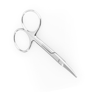 Ciseaux à cuticules en acier inoxydable incurvés, qualité salon de beauté, manucure, style, lame tranchante durable, réutilisable, prix raisonnables - Product Image 4