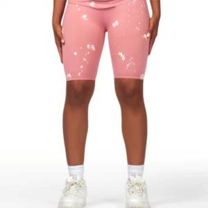 Trendy and Durable Women T-Shirt and Workout Shorts Set - Perfect for Casual Wear and <b>Exercise</b> - Product Image 4