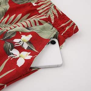 ชุดวอร์มผู้ชาย เสื้อโปโลติดกระดุม กางเกงขาสั้น ชุดลำลอง ชุดกีฬา ชุดเดินเล่นสบายๆ สไตล์ฮาวาย - Product Image 4