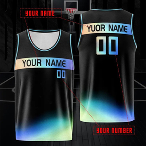 เสื้อกั๊กบาสเก็ตบอลเสื้อบาสเก็ตบอลแห้งเร็วระบายอากาศได้ดีใหม่2025 - Product Image 3