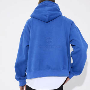 เสื้อฮู้ดเปิดไหล่สำหรับผู้ชายเสื้อผ้าแฟชั่นสตรีทแวร์ผ้าฝ้าย100% - Product Image 2