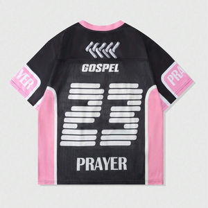 Maillot de football américain surdimensionné à épaules tombantes pour hommes - Product Image 2