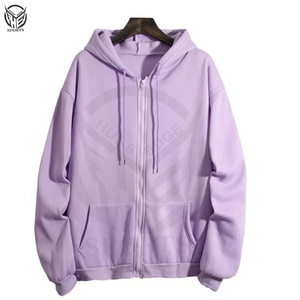 Sudaderas con capucha 60% algodón 40% poliéster forro polar manga larga invierno para mujer al por mayor colores personalizados con capucha impermeables - Product Image 2