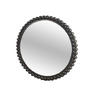 Nouvel arrivage de miroir mural rond argenté encadré avec étoile design métal Art miroir salle à manger tenture murale miroir noël - Product Image 6