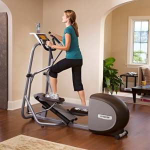 Elliptique reconditionné avec bras mobiles pour les entraînements cardio, idéal pour les salles de sport à domicile et les studios de fitness - Product Image 2