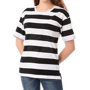 Camiseta de manga corta hecha de algodón para mujer, ropa informal de secado rápido, nueva llegada, camiseta para mujer en Stock - Product Image 3