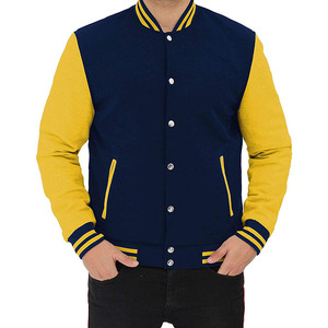 Chaquetas Varsity de Estilo Único para Hombre con Cierre de Botones a Presión, Cuerpo de Lana, Forro Polar y Parches Personalizados - Product Image 3