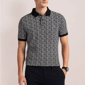 Tissu personnalisé 100% coton polo de golf d'affaires pour hommes polo de golf uni fabriqué au Pakistan - Product Image 1