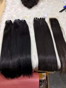 Meilleure vente haute qualité SDD luxe os droite trame cheveux 100% naturel cheveux humains filles de cheveux humains vietnamiens - Product Image 2