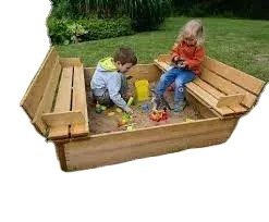 MEUBLES D'EXTÉRIEUR MEUBLES DE JARDIN POUR ENFANTS FOIS DE SABLE EN BOIS DE PIN ENFANTS - Product Image 2