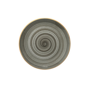 Plato de Porcelana Plano Space Gourmet de 27 cm, Diseño Minimalista para Presentación en Restaurantes, Servicio de Cena - Product Image 1