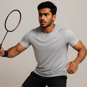 مادة تي شيرت الألعاب سريعة الجفاف تحافظ على برودة اللاعبين وخاليًا من العرق أثناء الجلسات النشطة. - Product Image 1