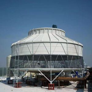 FRP Round <strong>Cooling</strong> <strong>Tower</strong> for Industrial <strong>Cooling</strong> Water Systems with <strong>Cooling</strong> <strong>Towers</strong> <strong>Filling</strong> and Galvanized Fan House - Product Image 5