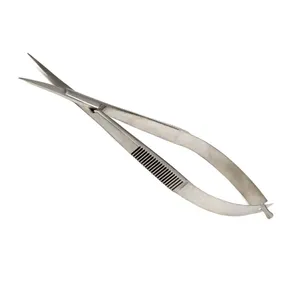 Professional Customized Logo Spring Scissors Suit For Trimming <b>Eyelashes</b> And Brows Curved Blade <b>Under</b> Private Label - Product Image 5