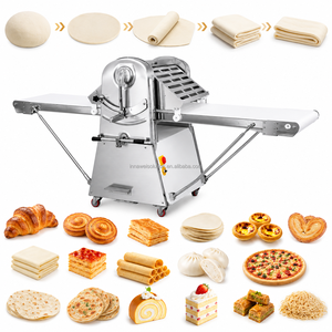 Máquina laminadora de masa de harina, rodillo para fondant, máquina para hacer palmiers, laminadora de masa de trigo, máquina para hacer pan, producción de tostadas - Product Image 1