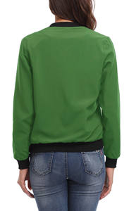 Sensation de luxe rue léger résistant à l'eau dames manteaux d'hiver veste d'extérieur style solide vestes d'extérieur légères - Product Image 2