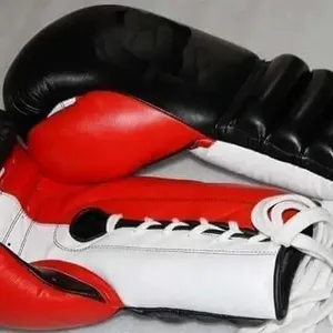 Guantes de boxeo profesionales con logotipo personalizado Guantes deportivos de nuevo diseño para entrenamiento Punzonado y Kickboxing Tamaño 8oz - Product Image 4