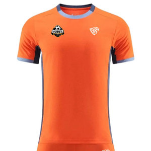 Maillot de football personnalisé pour homme, uniforme de football, séchage rapide, respirant, manches courtes, col en V, haute qualité, toutes saisons - Product Image 4