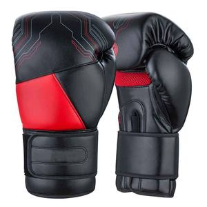 Nouveau design de gants de boxe professionnels pour enfants tailles 6oz 8oz 10oz 14oz 16oz cuir PU imprimé - Product Image 3