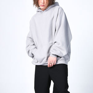 Sweat à capuche délavé vintage épais et surdimensionné French Terry Hoodies 100% Cotton Washed Hoodie - Product Image 5