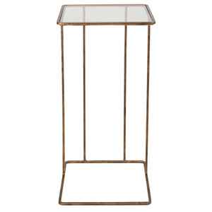 Cadmus Accent <b>Table</b> <b>Gold</b> Finish Modern Side End <b>Table</b> for Living Room, Bedroom, Lounge Luxury Decorative Furniture OEM Wholesale - Product Image 3