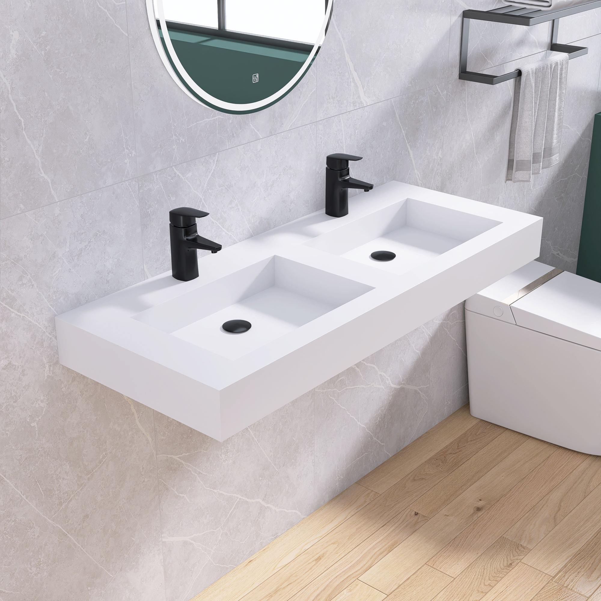 สีขาวด้าน