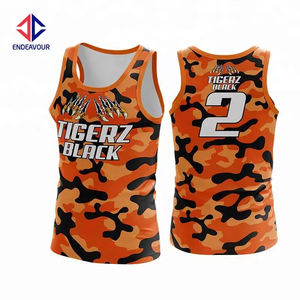 Singlet de football tactile réversible de belle couleur de qualité supérieure - Product Image 4