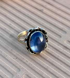 Tanzanita cristal piedra preciosa 925 anillo de plata esterlina diseño único joyería fina elegante nuevo diseño anillo para mujer anillo de regalo - Product Image 3