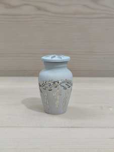 Mini petite urne souvenir de 3 "pour cendres humaines Urne de crémation pour urne commémorative miniature gravée - Product Image 4