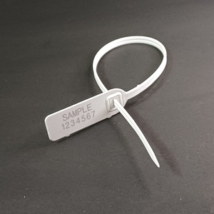 ป้ายแขวนสำหรับบรรจุอุตสาหกรรมแรงดันสูงพลาสติกแบบใช้แล้วทิ้งพิมพ์โลโก้ได้ตามต้องการ - Product Image 1