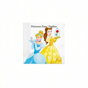 <b>Princesses</b> <b>Party</b> Napkins 33X33Cm 20Pcs Per <b>Bag</b> For Celebrations - Product Image 3