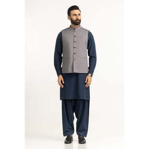 เสื้อกั๊กกันลมผู้ชายทรงเข้ารูป ดีไซน์ทันสมัย ติดกระดุม ผ้าแคนวาส โพลีเอสเตอร์ สำหรับกิจกรรมกลางแจ้ง-รุ่น WC-STY25-009 - Product Image 6