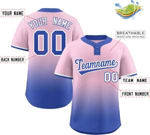 Venta caliente Ropa de béisbol Uniforme deportivo Jerseys de béisbol en blanco Venta al por mayor Sublimado Hombres Camiseta de Béisbol Juvenil - Product Image 3