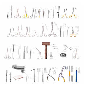 ชุดเครื่องมือผ่าตัดสร้างใหม่แบบมืออาชีพ ระดับพรีเมียม ทำจากสแตนเลส (ได้รับการรับรองมาตรฐาน CE ระดับ MOL คลาส II) - Product Image 2