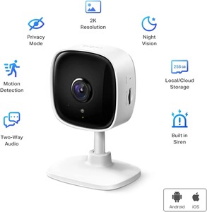 Tplink tapo 2K กล้องรักษาความปลอดภัยในร่ม WiFi 2แพ็ค (เทป C110P2) - Product Image 5