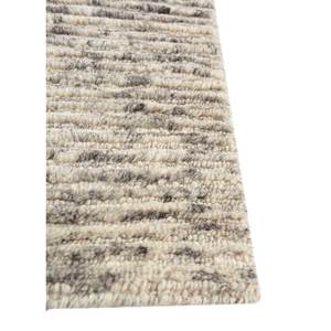 Alfombra Rectangular de Lana y Seda de Bambú Azalea Ivory, Anudada a Mano, 10 mm, para Pasillo, Hogar, Modelo Aiwb-4002, Abstracta, Hecha a Mano - Product Image 4