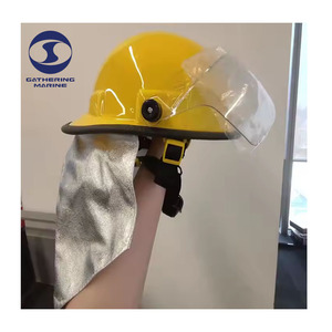 EN443 Estándar Rojo <span class=keywords><strong>Amarillo</strong></span> Fuego Casco <span class=keywords><strong>Bombero</strong></span> Trajes para Bomberos - Product Image 5