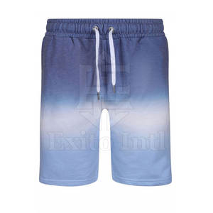 กางเกงขาสั้นผ้าฟลีซผ้าฝ้ายของผู้ชายระบายอากาศได้ดีทรงหลวมขนาดกลางเข่า6XL เทคนิคการระเหิดโลโก้ใช้ในยิมขายส่ง - Product Image 1