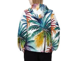 Veste coupe-vent fine personnalisée avec fermeture éclair, logo sur le devant, motif personnalisé, streetwear pour hommes - Product Image 4