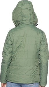 Custom Manufacturers Streetwear Hooded Bubble Puffy Nylon Waterproof Cropped <b>Light</b> Nylon Warm Down Winter Puffer Jacket - Product Image 3