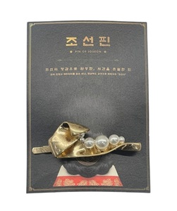 ปิ่นปักผมไข่มุก joseon ที่ได้รับการออกแบบอย่างเป็นเอกลักษณ์แบบเกาหลี - Product Image 1
