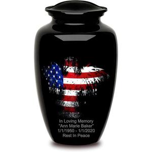 Approvisionnement direct en usine Urne commémorative de crémation pour adultes en aluminium de conception artisanale la plus vendue pour les cendres - Product Image 5