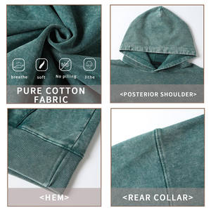 Anti-Pilling, transpirable, logotipo personalizado Tallas grandes Ropa informal Moda Jogger Sudadera Sudaderas con capucha para mujer - Product Image 3