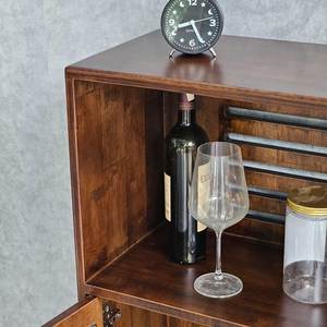 Mueble Decorativo Moderno de Madera de Caucho de 120x30x85cm KTB68178 - Product Image 5