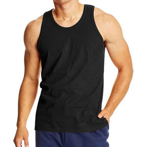Camiseta sin mangas informal para hombre, colores sólidos, 100% algodón, tela transpirable ligera, estilo sin mangas, ideal para gimnasio, camiseta sin mangas con tirantes para hombre - Product Image 4