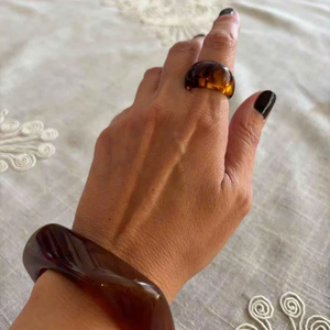 Bracelets et joncs en résine pour femmes, nouvelle collection, bijoux de style ange pour les fêtes et les mariages, haute qualité - Product Image 1